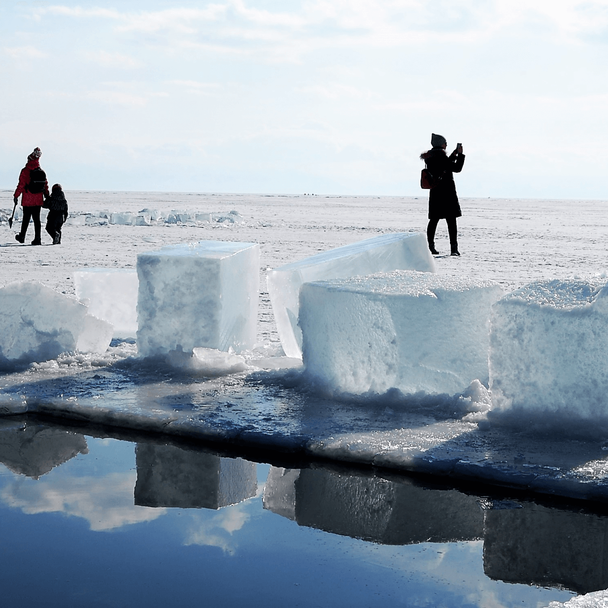 Путешествие Погружение под лёд Байкала, п.Листвянка