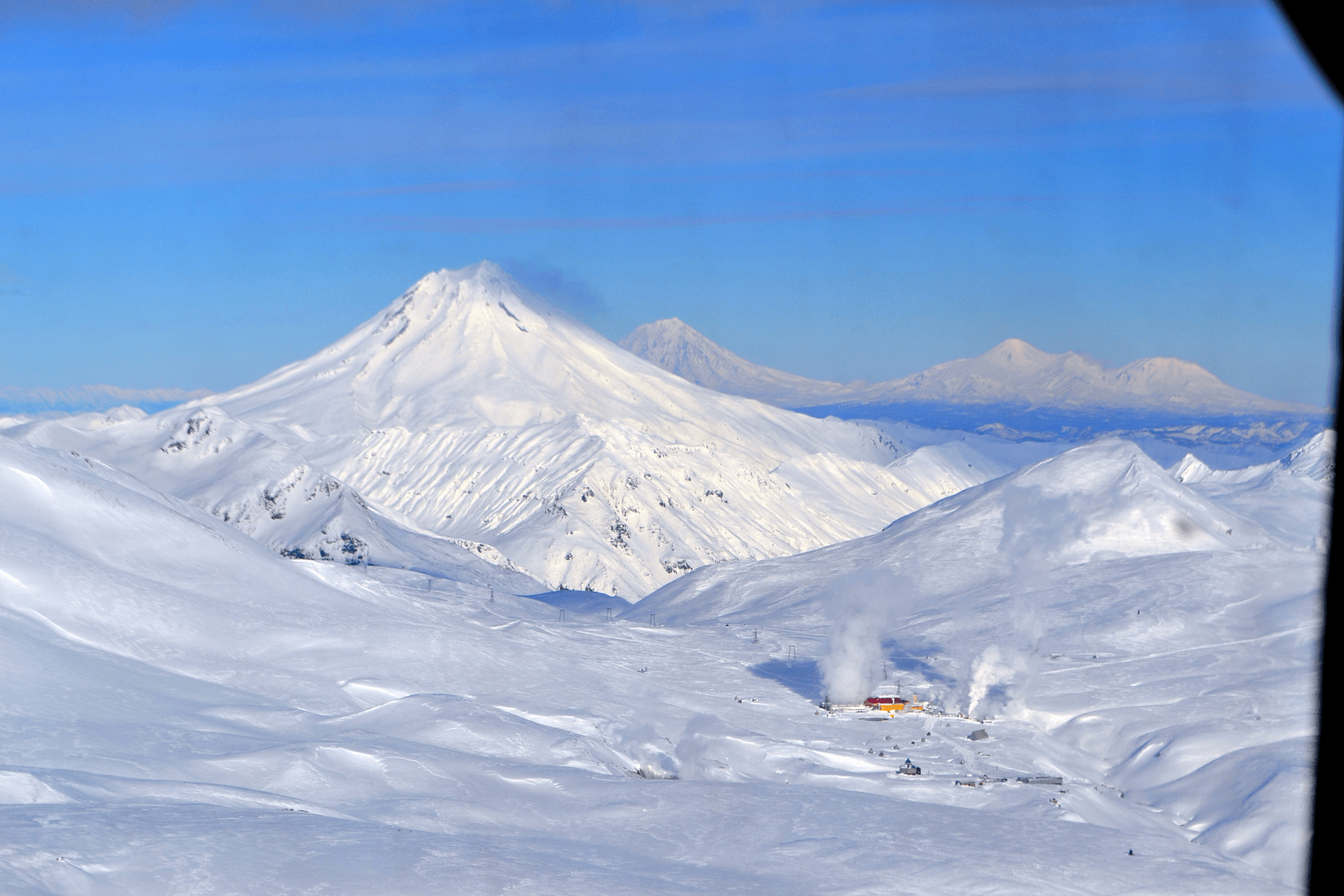Путешествие Мутновский вулкан (зима)