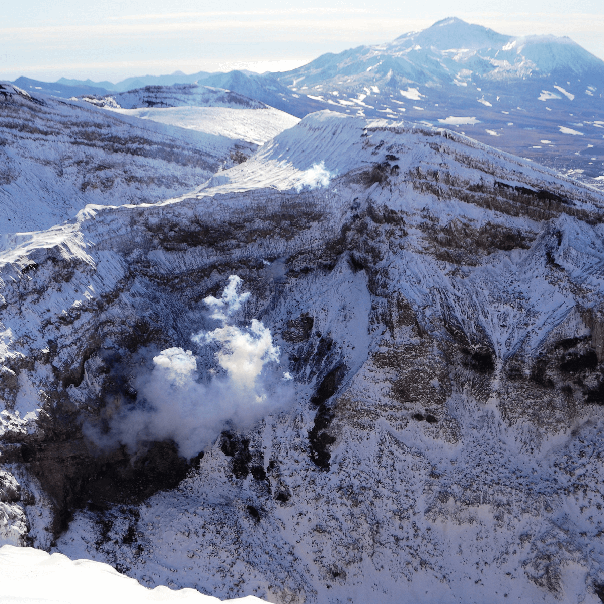 Путешествие Мутновский вулкан (зима)